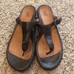 Dansko Brown Leather Sandals